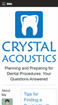 Mobile Screenshot of crystal-acoustics.com